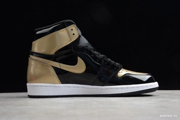 High 007 Jordan  Patent 1 NRG Gold 861428 861428-007 Toe Retro 1204